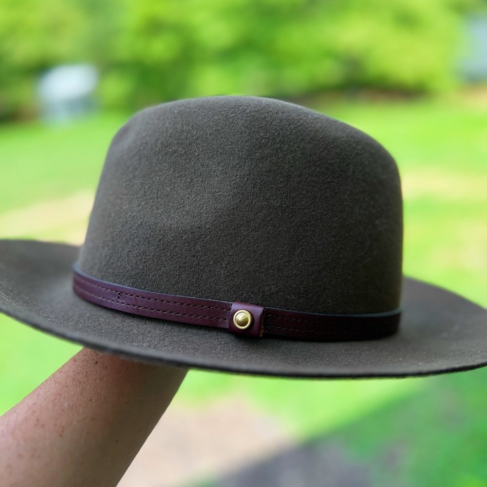 Rag & bone pecan floppy brim fedora